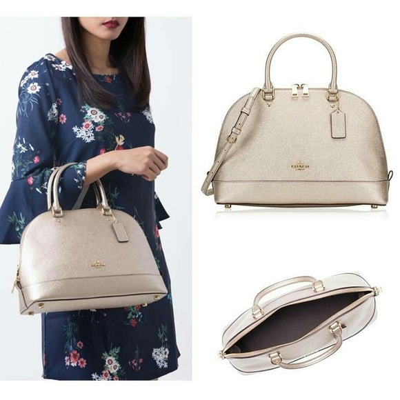 SOLD Coach Satchel Crossgrain Leather Crossbody - Picture 3 of 6